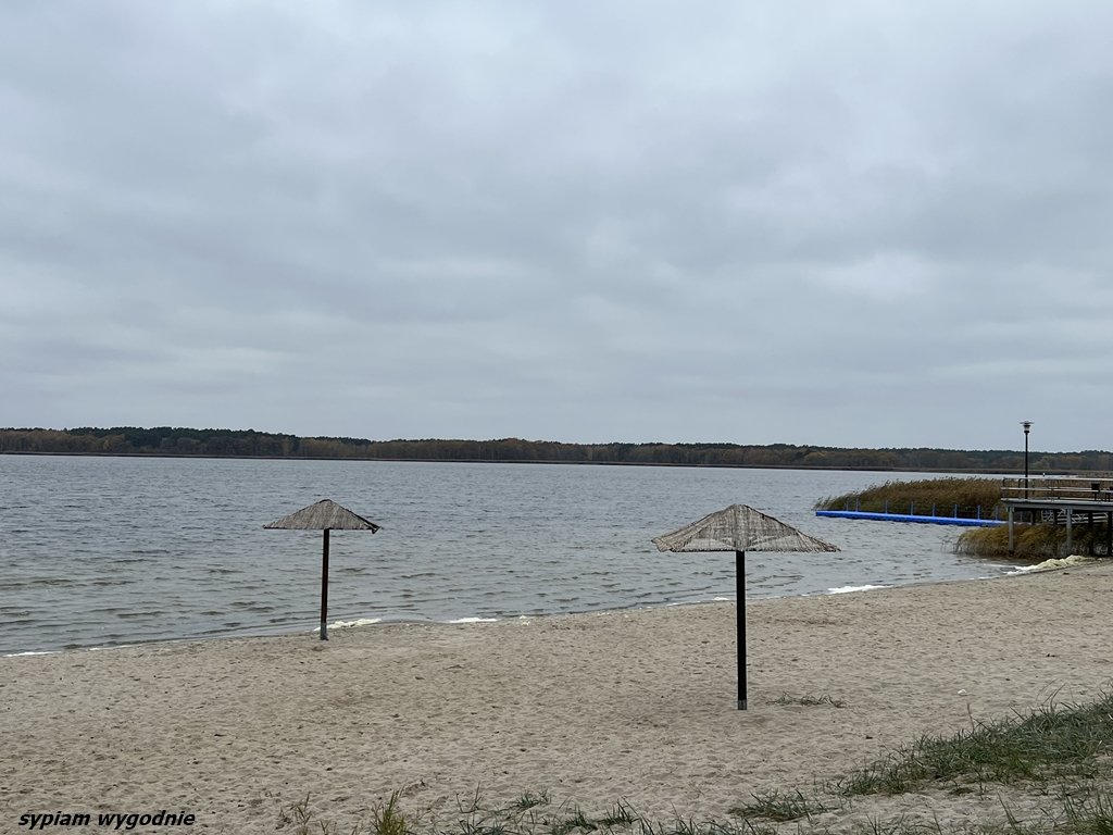 plaża w Nowym Warpnie, zachodniopomorskie, niedaleko Szczecina