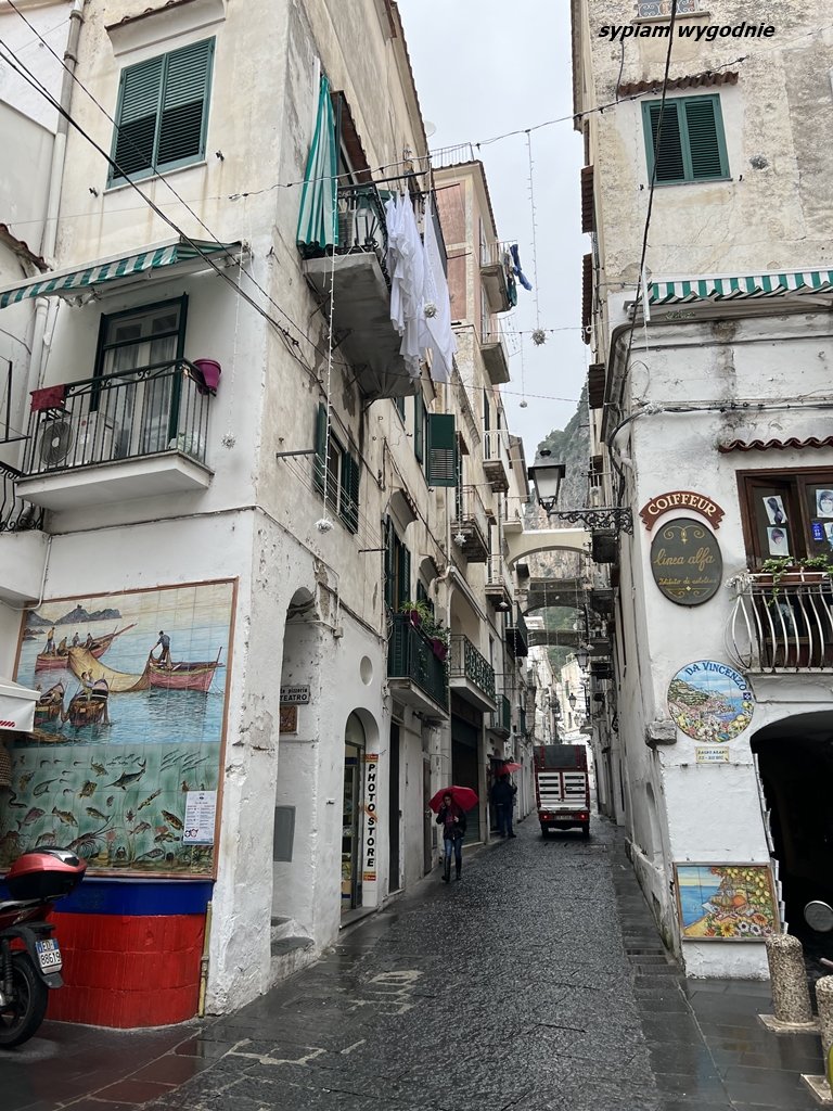ulica w Amalfi