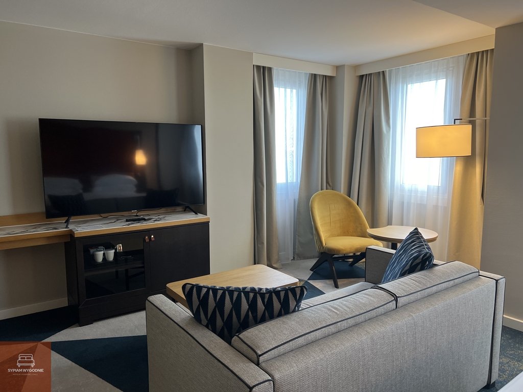 apartament junior w Hilton Vienna Danube Waterfront