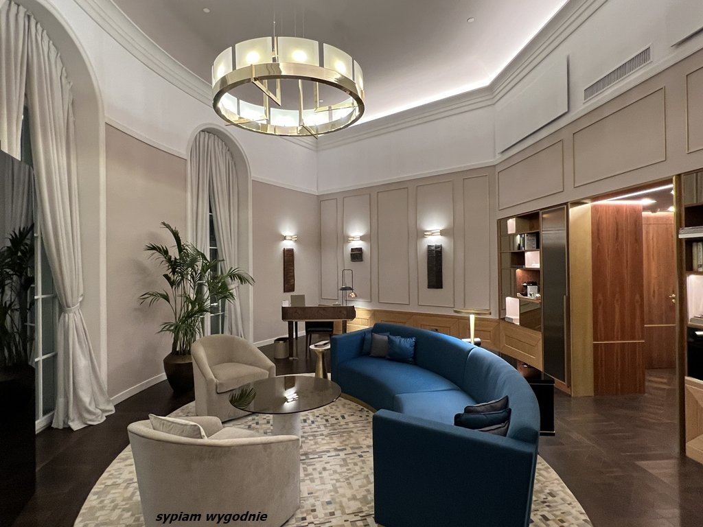 apartament signature w hotelu Raffles Europejski Warsaw