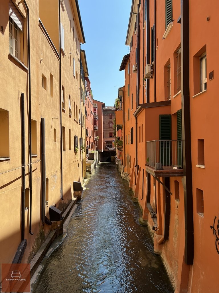 widok z mostu Finestrella di Via Piella - Canale di Reno